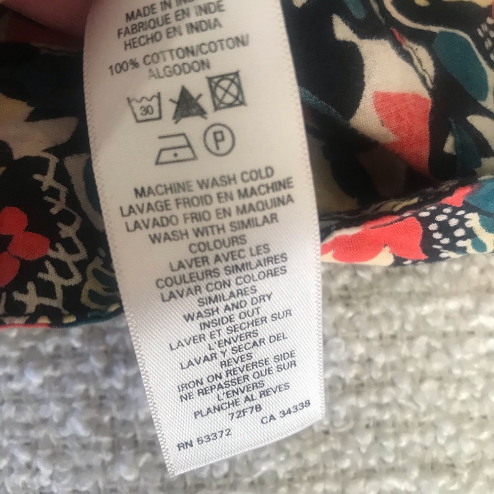 French Connection Patterned Peasant Blouse - image 4